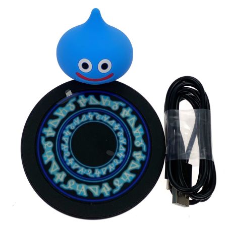  SQUARE ENIX スクウェアエニックス ドラゴンクエスト ワイヤレス充電パッド ザオラル(光るスライムフィギュア付き)