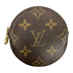 ## LOUIS VUITTON ルイヴィトン モノグラム ポルト モネ ロン コインケース 小銭入れ M61926 ブラウン Cランク