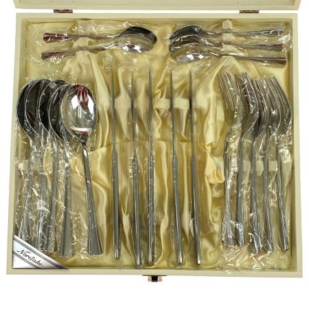  Noritake ノリタケ シルクロード カトラリーセット 20点 未使用品 スプーン大小・フォーク・ナイフセット