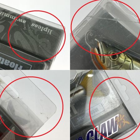  GAN CRAFT ガンクラフト ジョインテッドクロー改148 TYPE-15SS×3個・TYPE-F×1個