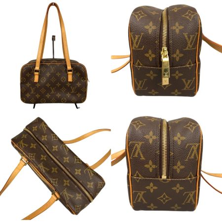  LOUIS VUITTON ルイヴィトン モノグラム シテMM ショルダーバッグ M51182 ブラウン