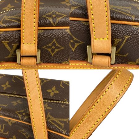  LOUIS VUITTON ルイヴィトン モノグラム シテMM ショルダーバッグ M51182 ブラウン