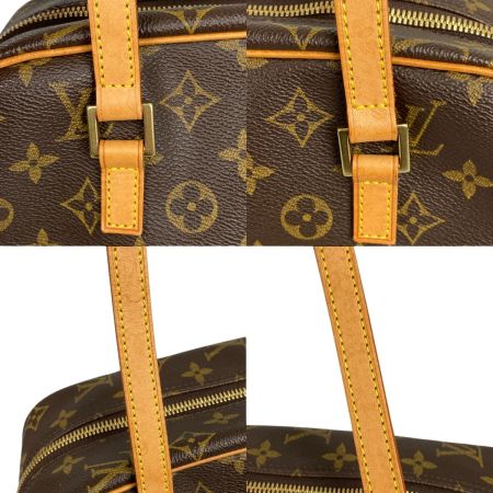  LOUIS VUITTON ルイヴィトン モノグラム シテMM ショルダーバッグ M51182 ブラウン