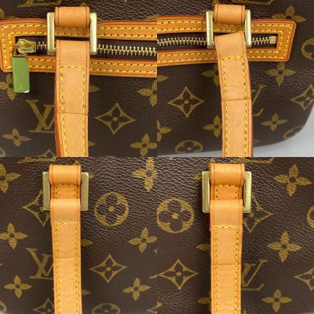  LOUIS VUITTON ルイヴィトン モノグラム シテMM ショルダーバッグ M51182 ブラウン