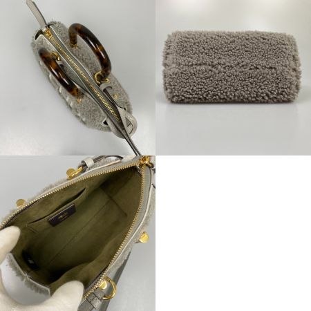  FENDI フェンディ バイザウェイ ミニ 2Wayショルダーバッグ  8BS067 ALP2 グレー