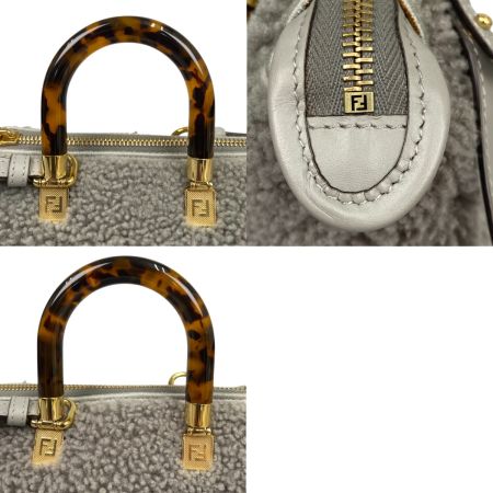  FENDI フェンディ バイザウェイ ミニ 2Wayショルダーバッグ  8BS067 ALP2 グレー