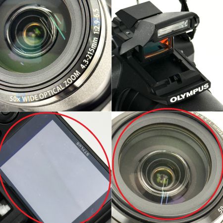  OLYMPUS オリンパス STYLUS SP-100EE タバコ臭有り 通電動作確認