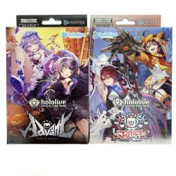 ##  ホロライブ オフィシャルカードゲーム スタートデッキ 推し Advent/Justiceセット 未開封品 Nランク