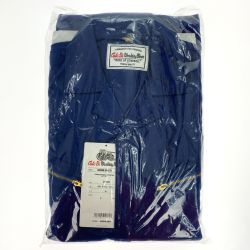 ## 山田辰 Auto-bi つなぎ服 2600 ネイビーブルー 3Lサイズ 長袖 綿100% 未使用品 Sランク