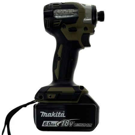 MAKITA マキタ 18V 充電式インパクトドライバ TD173DRGX オリーブ 充電器・充電池2個・ケース付 未使用品