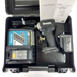 ## MAKITA マキタ 14.4V充電式インパクトドライバ TD160D ブラック 動作確認済 充電器・充電池1個・ケース付 Cランク