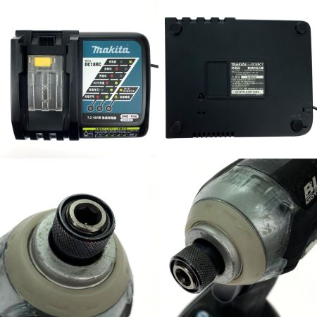  MAKITA マキタ 14.4V充電式インパクトドライバ TD160D ブラック 動作確認済 充電器・充電池1個・ケース付