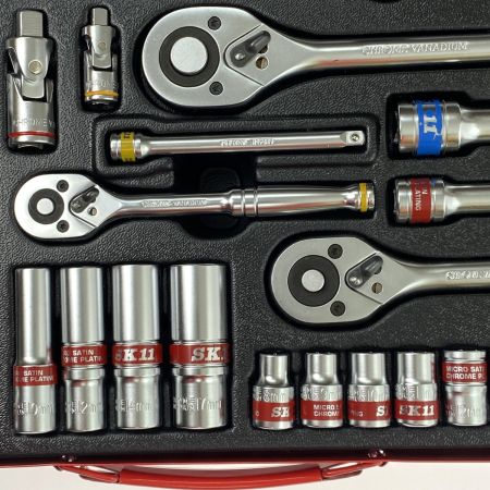  SK11 フルソケットレンチセット 65点 TS-2465M レッド