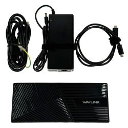 Wavlink Displaylink USB C ドッキングステーション WL-UG63PD25 Bランク