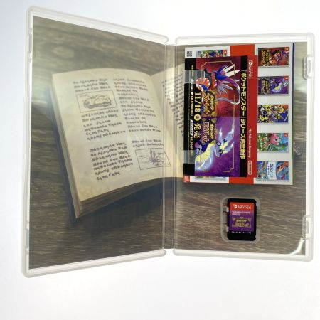  Nintendo ニンテンドウ Nintendo Switchソフト ポケットモンスター バイオレット ケース付