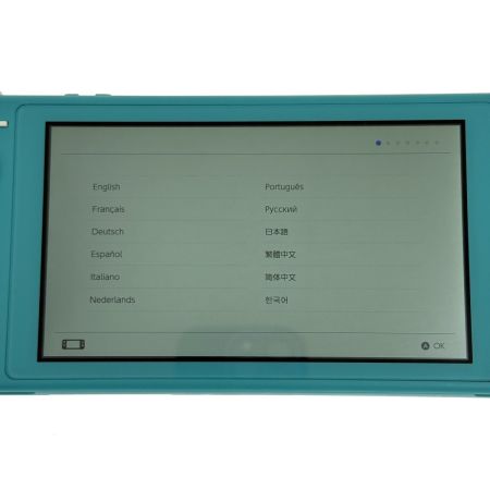 Nintendo ニンテンドウ Nintendo Switch Lite HDH-001 ターコイズ 動作確認済み