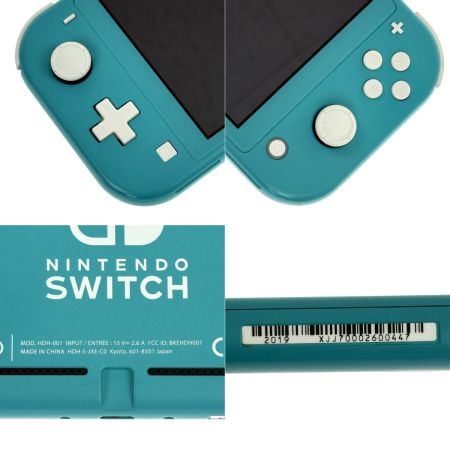 Nintendo ニンテンドウ Nintendo Switch Lite HDH-001 ターコイズ 動作確認済み