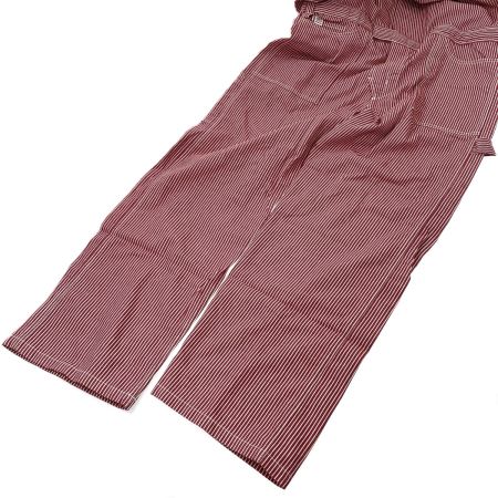  Dickies ディッキーズ ストレッチヒッコリーツナギ D-716 レッド 3Lサイズ