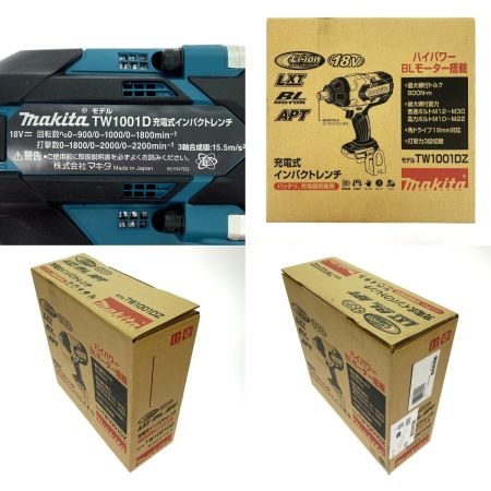  MAKITA マキタ 18V 充電式インパクトレンチ TW1001D ソケット・バッテリ・充電器別売