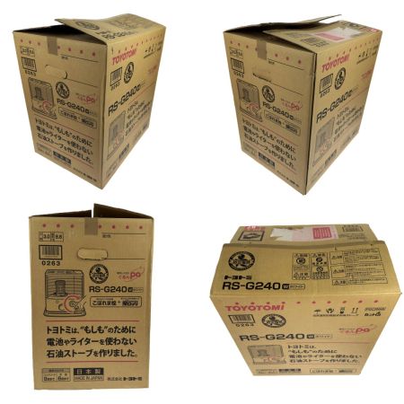 TOYOTOMI 石油ストーブ RS-G240 ホワイト 未使用品