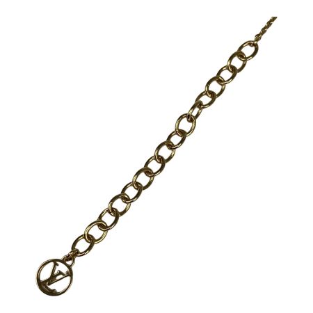  LOUIS VUITTON ルイヴィトン ネックレス・プティ・ルイ 約35cm-40cm 香水の匂い有  MO0368 ゴールド