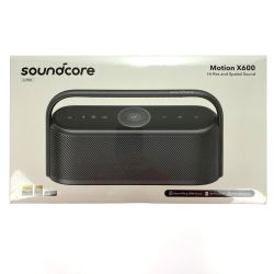 ## ANKER アンカー(家電) Soundcore Motion X600 Bluetoothスピーカー soundcore Motion x600 ブラック リコール対象外品 未開封品 Nランク