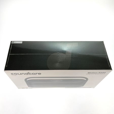 ANKER アンカー(家電) Soundcore Motion X600 Bluetoothスピーカー soundcore Motion x600 ブラック リコール対象外品 未開封品