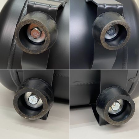  ミナト アルミ製 エアサブタンク CPT-391AL ブラック 容量39L/エアーコンプレッサー用