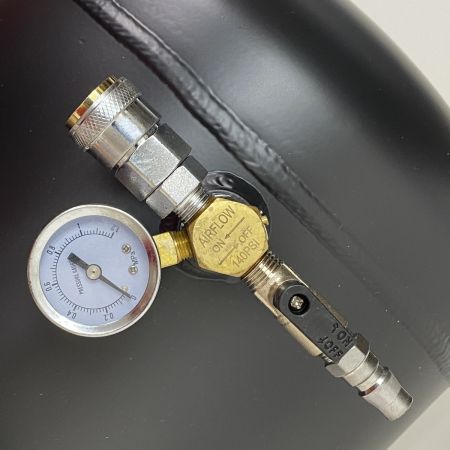  ミナト アルミ製 エアサブタンク CPT-391AL ブラック 容量39L/エアーコンプレッサー用