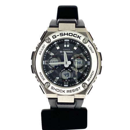 CASIO カシオ G-SHOCK 腕時計 タフソーラー 電波ソーラー アナデジ G-STEEL GST-W110-1AJF