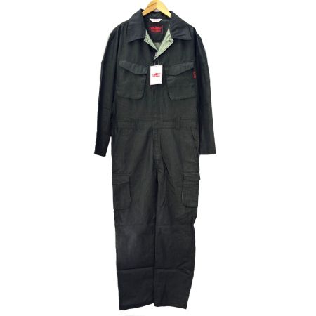  山田辰 つなぎ作業服 THE MAN 91-ATO-2 BC クロ 3Lサイズ 長袖 ツヅキ服 オールシーズン