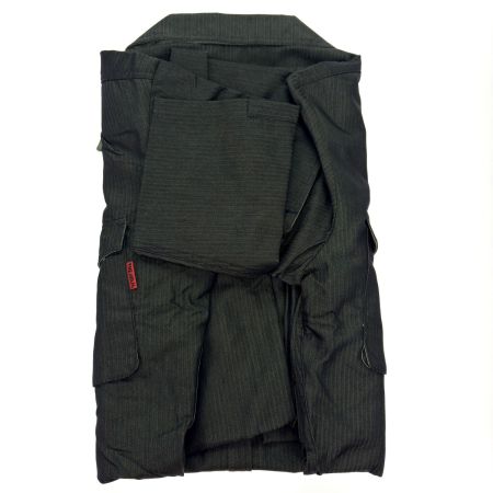  山田辰 つなぎ作業服 THE MAN 91-ATO-2 BC クロ 5Lサイズ 長袖 ツヅキ服 オールシーズン