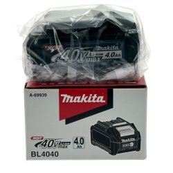 ## MAKITA マキタ 40Vmax 4.0Ah リチウムイオンバッテリ BL4040 純正バッテリ 未使用品(1) Sランク