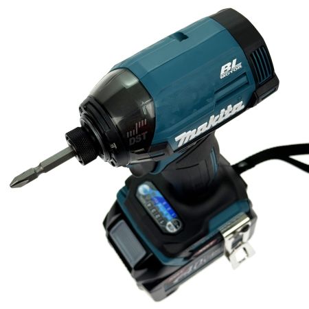  MAKITA マキタ 40V 充電式インパクトドライバ TD002GRDX ブルー 充電器・充電池2個・ケース付 未使用品