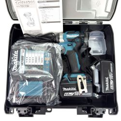 ## MAKITA マキタ 18V 充電式インパクトドライバ TD173DRGX ブルー 充電器・充電池2個・ケース付 未使用品 Sランク