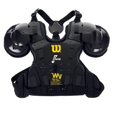  Wilson ウィルソン 硬式野球審判用 チェストプロテクター MLサイズ WTA3210NPML プロゴールド