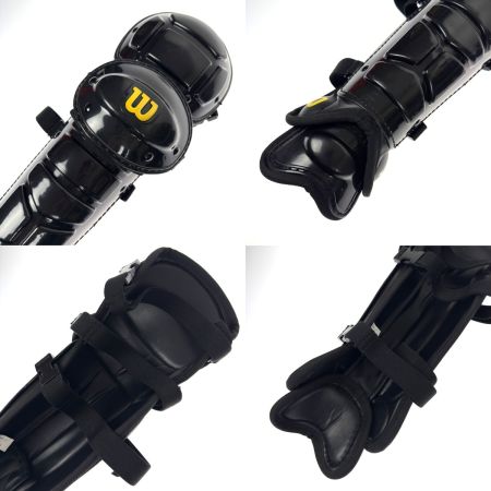  Wilson ウィルソン 野球審判用レッグガード WTAULG3NP 17 プロゴールドレッグガード