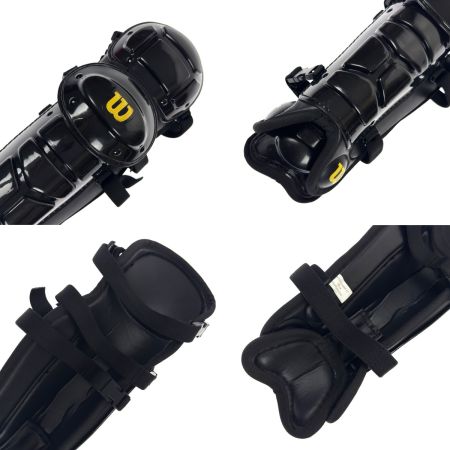  Wilson ウィルソン 野球審判用レッグガード WTAULG3NP 17 プロゴールドレッグガード