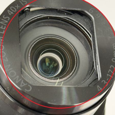  CANON キャノン PowerShot SX720 HS SX720HS ブラック 通電動作確認 コンパクトデジタルカメラ