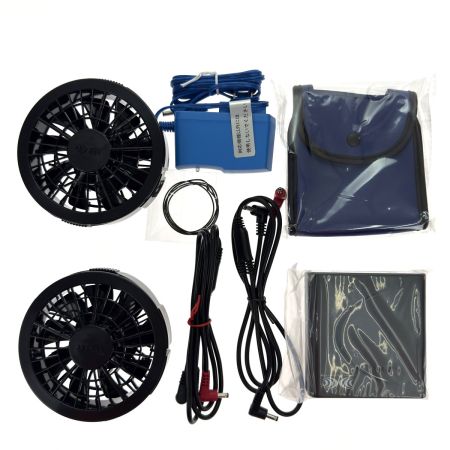  XEBEC 空調服セット スターターキット/空調服エコベスト Lサイズ SP01BX/XE98039 ブラック/61モスグリーン PSEマークあり