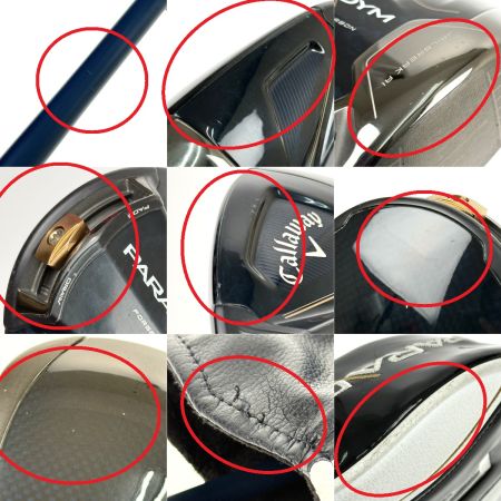 Callaway キャロウェイ PARADYM パラダイム 1W 10.5° ドライバー VENTUS TR 5-S カバー付