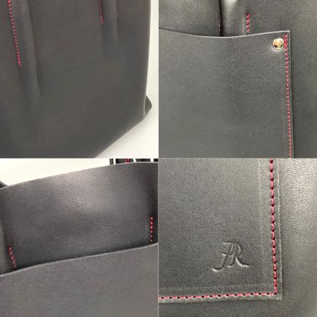 PAILOT RIVER レザートートバッグ REDMOON LIFE×マールボロ特別仕様 MR-LIFE ブラック