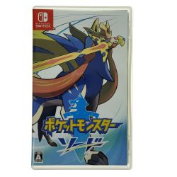 ##  Nintendo Switchソフト ポケットモンスター ソード ケース付 Bランク