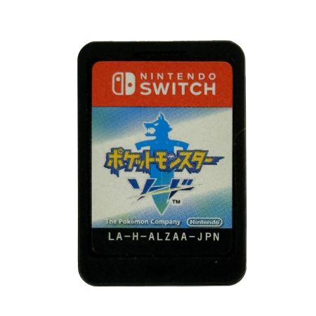   Nintendo Switchソフト ポケットモンスター ソード ケース付