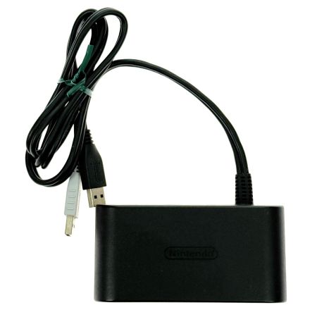  Nintendo ニンテンドウ ゲームキューブ コントローラ DOL-003 スマブラブラック 接続タップ付き