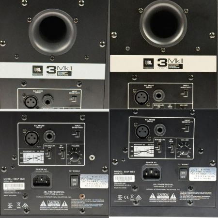 JBL ジェー・ビー・エル 305P MKII パワードスタジオモニタースピーカー ペア 305P MKII 動作確認済み