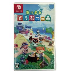##  Nintendo Switchソフト あつまれどうぶつの森 ケース付 ヨゴレ有り Cランク