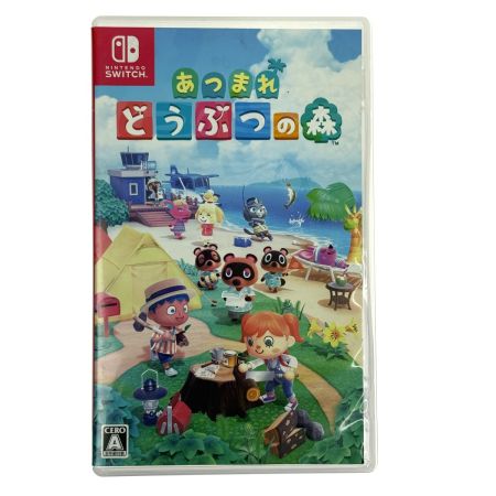  Nintendo Switchソフト あつまれどうぶつの森 ケース付 ヨゴレ有り