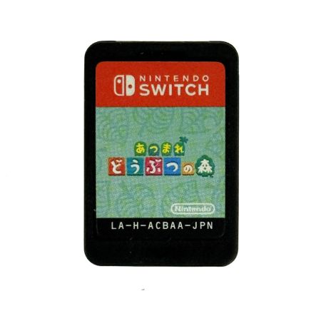   Nintendo Switchソフト あつまれどうぶつの森 ケース付 ヨゴレ有り