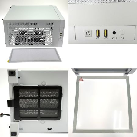  CORSAIR 3000D AIRFLOW WHITE ミドルタワーPCケース CC-9011252-WW